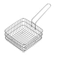 thumbnail image 3 of tamizeot Frying Basket Colander With Handle For Easy Frying And Straining Of Various Foods Colander Deep Fryer Basket With Handle, 3 of 6
