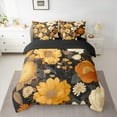 thumbnail image 2 of Manfei Chic Flower Boy Girl 7-Piece Bedding Comforter Set,Retro Vintage King Bedding Sets,Botanical Plants Ultra Soft Bed Sheets,Super Cozy Room Decor,Reversible, 2 of 8