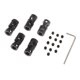 thumbnail image 1 of Acoplador de eje flexible 5 Unids Acoplamientos De Eje 4mm A 6mm Acopladores De Ejes De Motor Para DIY - 6 a 6 mm 6 a 6 mm Magideal Acoplador de eje flexible, 1 of 7