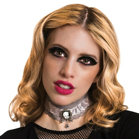 Halloween Dress up Accessories, Victorian Ghost lace choker