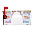 thumbnail image 2 of Lsque LGBT Gnomes Mailbox Cover Standard Size ,Magnetic Mailbox Covers Post Wraps Letter Box Cover -21x18 in, 2 of 9