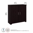 thumbnail image 3 of Cabot Small Entryway Cabinet with Doors in Espresso Oak - Engineered Wood, 3 of 13