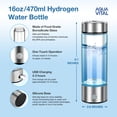 thumbnail image 4 of Hydrogen Water Bottle Aqua Vital 2025 Generator 470mL USB-C, 4 of 9