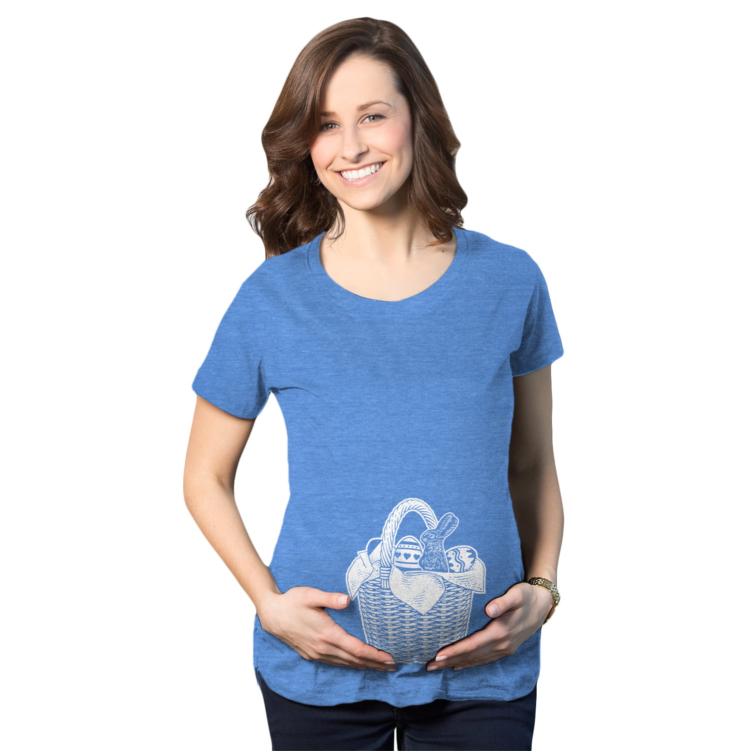 Details about   MAMA Est New Mum Baby T-Shirt Top Woman's Quirky Novelty Glitter Blue Pink Print 