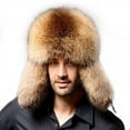 thumbnail image 2 of Fuzzy Bucket Hat Warm Winter Furry Plush Faux Fisherman Style Cap, 2 of 4