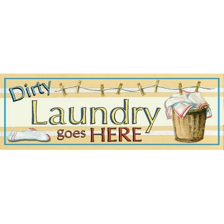 - Dirty Laundry Room Sign Beautiful Wash Mom Dry Retro Laundry Cleaning Bedroom Wall Art 18X6