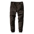 thumbnail image 3 of Pantalones deportivos Match 40 para hombre, cintura elástica, color marrón, 3 of 5