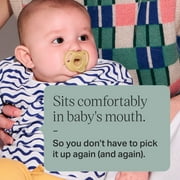Tommee Tippee Ultra-Light Silicone Pacifier, 18-36 months, 2-Count, Symmetrical One-Piece Design, BPA-Free Silicone Binkies, Includes Sterilizer Box