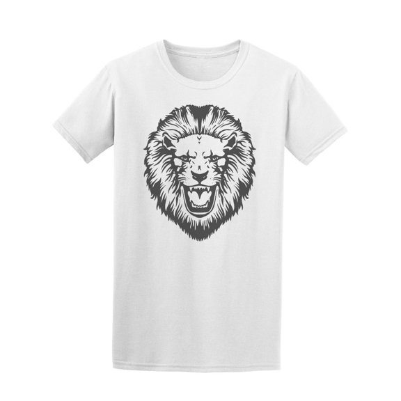 Lion With Big Mane Tee Men's -Image by Shutterstock