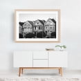thumbnail image 6 of The Painted Ladies B&W - San Francisco California Photography Unframed Wall Art Print 12 x 18 inches, 6 of 7