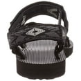 thumbnail image 4 of Teva Women's Original Universal Double Diamond Black Multi Polyester Sport Sandals & Slide - 6M, 4 of 7