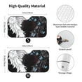 thumbnail image 3 of Fuzoiu Butterfly Angel Wings Art Print Car Windshield Sun Shade,Block Uv Rays Sunshade,Foldable Front Window Sun Visor Protector for Car,SUV,Truck-Keep Vehicle Cool-Butterfly Angel Wings Art, 3 of 8