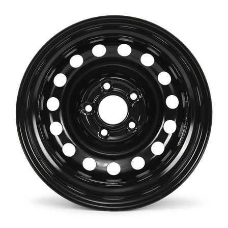 Milesub 15x6 inch Black Steel Rims for Hyundai Elantra 2017-2020, 15" Replacement Wheels Rims