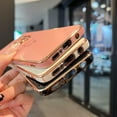thumbnail image 3 of Compatible for Samsung Galaxy S9,Cute Plating Love Hearts Pattern Case with Camera Lens Protection,Soft TPU Bumper Electroplated Case for Girls Women,Black, 3 of 5