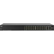 Cisco SF300-24 24-Port 10 100 Managed Switch with Gigabit Uplinks