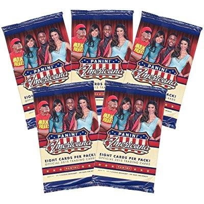 Panini - 2015 Americana Trading Cards - 5 Pack Lot