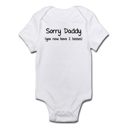 

Sorry Daddy Infant Bodysuit - Baby Light Bodysuit
