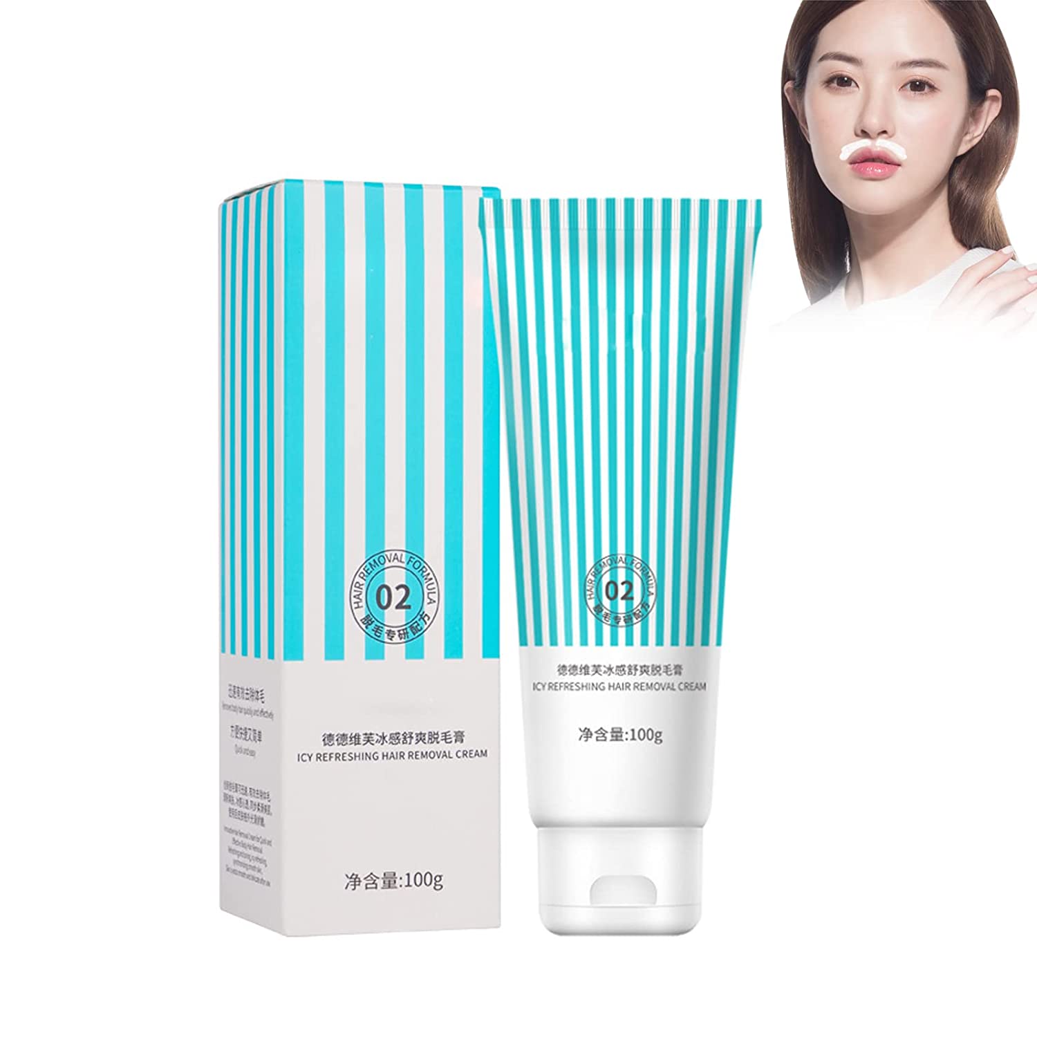 Peach Fuzz Hair Removal Cream, Upper Lip Hair Removal Cream ,Peach Fuzz