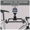 thumbnail image 4 of Doble Gancho  Bloosom Bicicleta Soporto Portabicicleta Pared Estacio Negro, 4 of 4