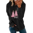 thumbnail image 6 of Busydd Christmas Hoodies for Women Long Sleeve Vacation Graphic Hooded Sweatshirt Comfy Casual Womens Hoodies Pullover with Pockets M, 6 of 6