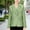Green, variant on Women's Casual Blazer Solid Color Long Sleeve Open Front Lapel Pocket Lightweight Business Jacket