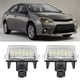 thumbnail image 5 of 1 par de luces LED para placa de matrícula aptas para Toyota Corolla 2014, 5 of 12