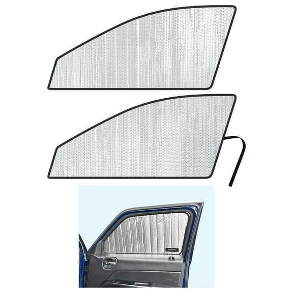 Side Window Front Row Sunshades for 2007-2017 Jeep Patriot Sport (Set of 2)