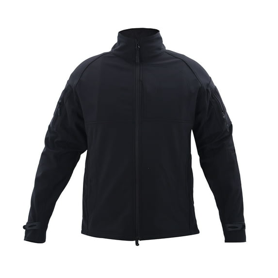 IROINNID Men's Storm Jacket Long Sleeve Solid Color Comfy Warm Fleece Waterproof Soft Outdoor Jacket