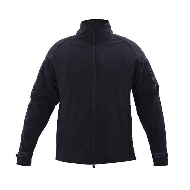 Chaqueta impermeable de forro polar impermeable para hombre, de piel de tiburón, suave, para exteriores, camuflaje Pompotops oipoqjl12460