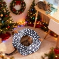 thumbnail image 3 of Jupe pour Autres Animaux, Tunnel pour Chat et Lit, Maisonnette Douillette Pliable, Terrain de Jeu Rond pour Chats, 3 of 4
