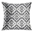 thumbnail image 1 of BSDHOME Ikat with Large Gray for Summer Design and Modern Pillow Case 16x16 Inches Pillowcase, 1 of 1