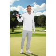 thumbnail image 4 of Polo de golf Askdeer para hombre, manga larga, UPF 50+, color blanco, 4 of 6