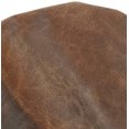 thumbnail image 1 of Piel sintética NAT Leathers, marrón envejecido, 2 tonos, aceitoso, 0,9 mm, 1 of 9