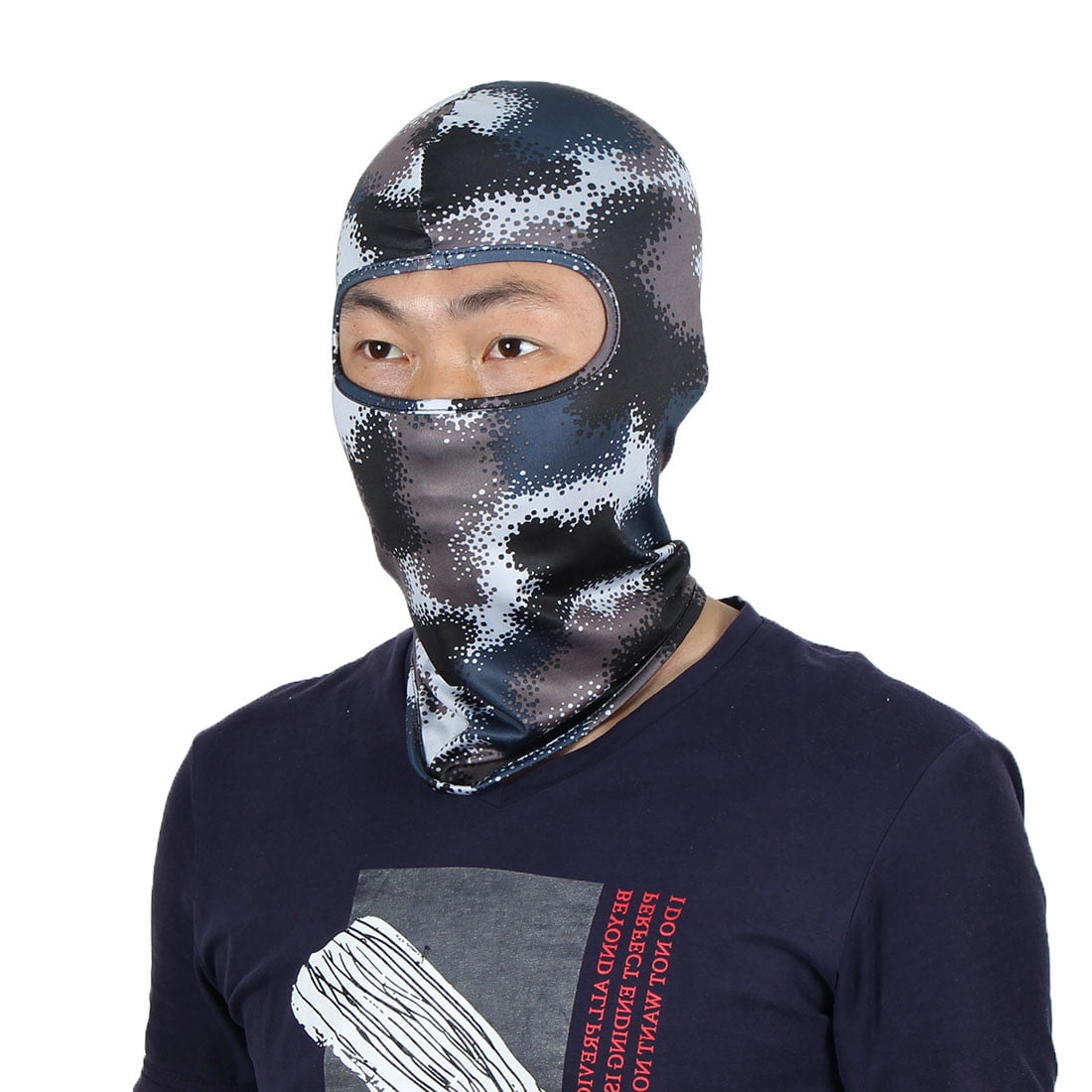 Full Coverage Face Mask Hunting Gel Padded Neck Protector Hood Helmet Balaclava by Unique-Bargains