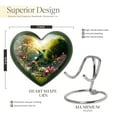 thumbnail image 2 of Heart Urns For Ashes Small - Hummingbird Keepsake For Ashes - Urn For Human Ashes Adult Men - Cremation Memorial - Humming Bird Heart Urn - Urns For Women Human Ashes (Size - 3inch, 2pcs), 2 of 5