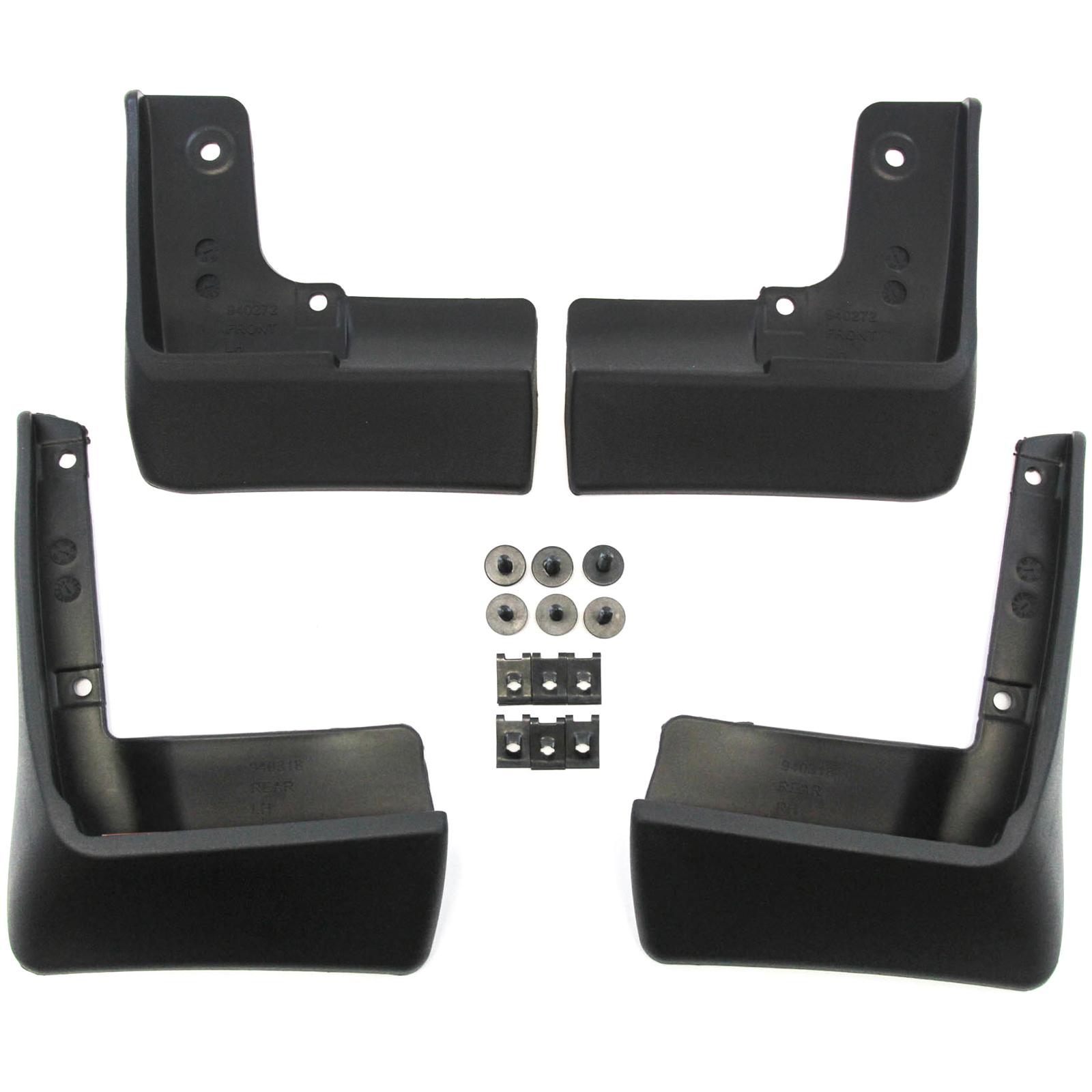 Red Hound Auto Protection and Custom Fit Molded 20102015 Compatible with Toyota Prius Mud Flaps