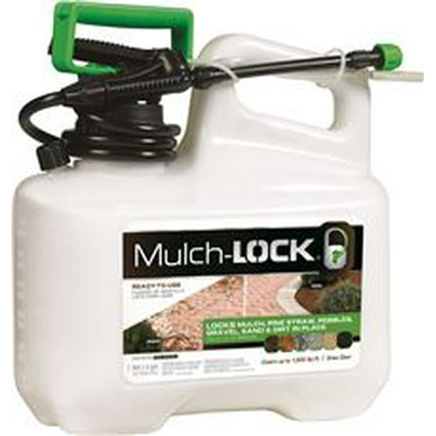 Mulchlock Landscape Adhesive, Ready-To-Use, 1-1/2 Gallon - Walmart.com ...