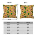 thumbnail image 2 of Yiaed Strawberry Print Pillow Covers Super Soft Decorative Square Throw Pillow Covers Case Cushion Covers for Sofa Couch Bedroom Car Decor（No pillow core）-26"x26", 2 of 7