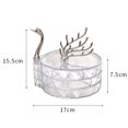 thumbnail image 4 of Joyero en forma de cisne Cajas Joyero de gran capacidad para pulseras (B) Likrtyny Libre de BPA, 4 of 7