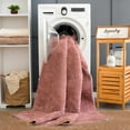 thumbnail image 2 of Hauteloom Judy Living Room, Bedroom Machine Washable Area Rug - Farmhouse - Plush Pile - Pink - 2'2" x 3'9", 2 of 12