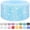 Baby Blue, variant on Jinswick Rhinestone Silicone Boot for 40oz 30oz , Anti-Slip Silicone Protector 40oz 30oz, Cup Accessories for 2.75-2.95 inch Trapezoidal Cylinder Base