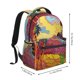 thumbnail image 2 of Disketp Beautiful African Woman Mochila Estampada para Hombre y Mujer – Mochila Ligera Clásica con Múltiples Bolsillos para Universidad, Trabajo y Viajes-One Size, 2 of 5