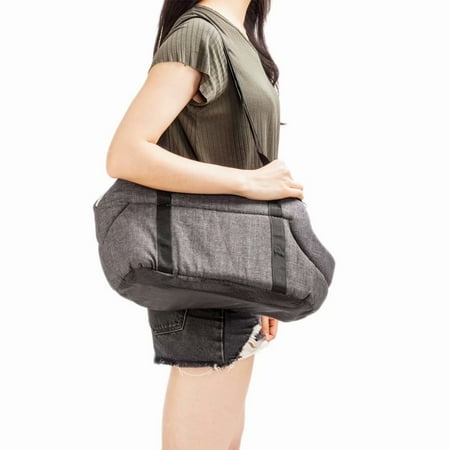 - Pet Carrier Dog Cat Airline Bag Tote Purse Handbag Travel Bag, S Size, Gray
