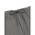 thumbnail image 2 of Youclos Mens Lightweight Knit Joggers - Zipper Pockets Drawstring Waist Athletic Pants for Running Gym, 2 of 5