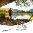 thumbnail image 3 of Cage d'Appât de Pêche Réutilisable Taille Compacte Antirouille Résistante à l'Usure avec Taux de Pêche à Ressort Augmentation du Taux de Pêche Leurre en Acier Inoxydable Nourrisseur Cage à Pêche en Plein Air, 3 of 7
