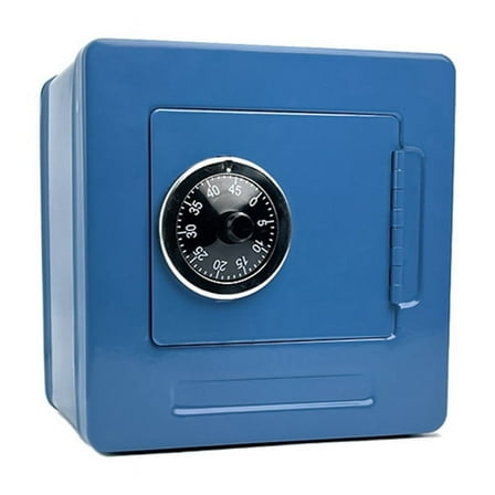 Piggy Bank Cash Coin Box ATM Electronic with Password Box,Storage Blue