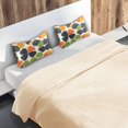 thumbnail image 5 of Yayeee Pillowcase Queen Size Set of 2 Satin Wrinkle Resistant Pillow Case, Black Clover Pattern, 5 of 7
