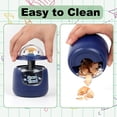 thumbnail image 3 of Battery-Powered Electric Pencil Sharpener for Kids & Students - Adorable Cartoon Space-Themed Design with ABS Plastic & Titanium Steel Construction - Compact 8.3x8.3x9.6cm Size, Available in Pink,, 3 of 7