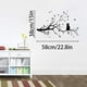 thumbnail image 2 of Pegatinas de pared de vinilo extraíbles con ramas de árboles de 58 x 38 cm para decoración de habitaciones de niños, 2 of 5