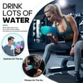 thumbnail image 5 of GEDUX 64oz Half Gallon Motivational Water Bottle with 2 Lids (Chug and Straw), BPA Free Sports Drink Water Jug with Time Marker for Camping Sports Workouts and Outdoor Activity, 5 of 7